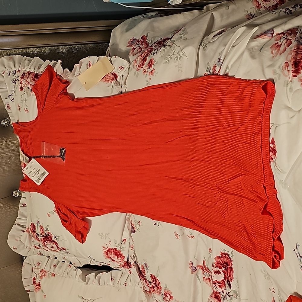 Allysse Coral Dress Junior size - Picture 6 of 6